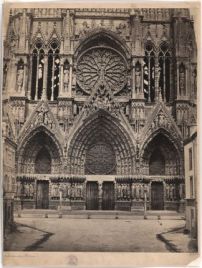 Notre-Dame, Reims, ab 1211 Fotograf: douard-Denis Baldus, um 1853
