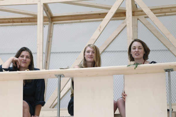 muf architecture / art: Liza Fior, Alison Crawshaw and Caitlin Elster  within the British Pavilion at the Biennial in Venice 2010.
