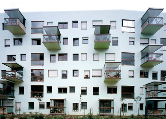 Manuelle Gautrand: SOLARIS HOUSING Rennes, Frankreich, 2001-2006
